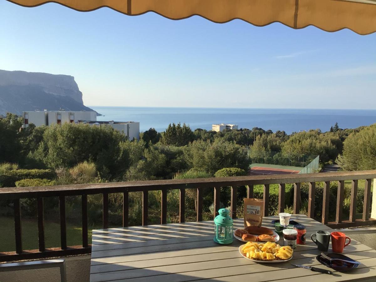 Cassis 4Pers Vue Mer Wifi Tennis Parking Piscine Exterior foto
